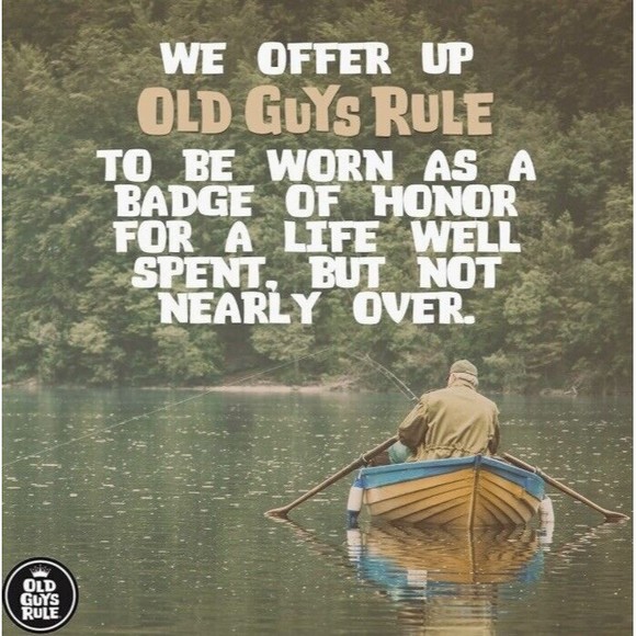 Old Guys Rule T Shirt for Men ~ Yo-Ho-Ho ~ Med. Navy ~ Dads Holidays Shirt ~ New - Picture 4 of 14